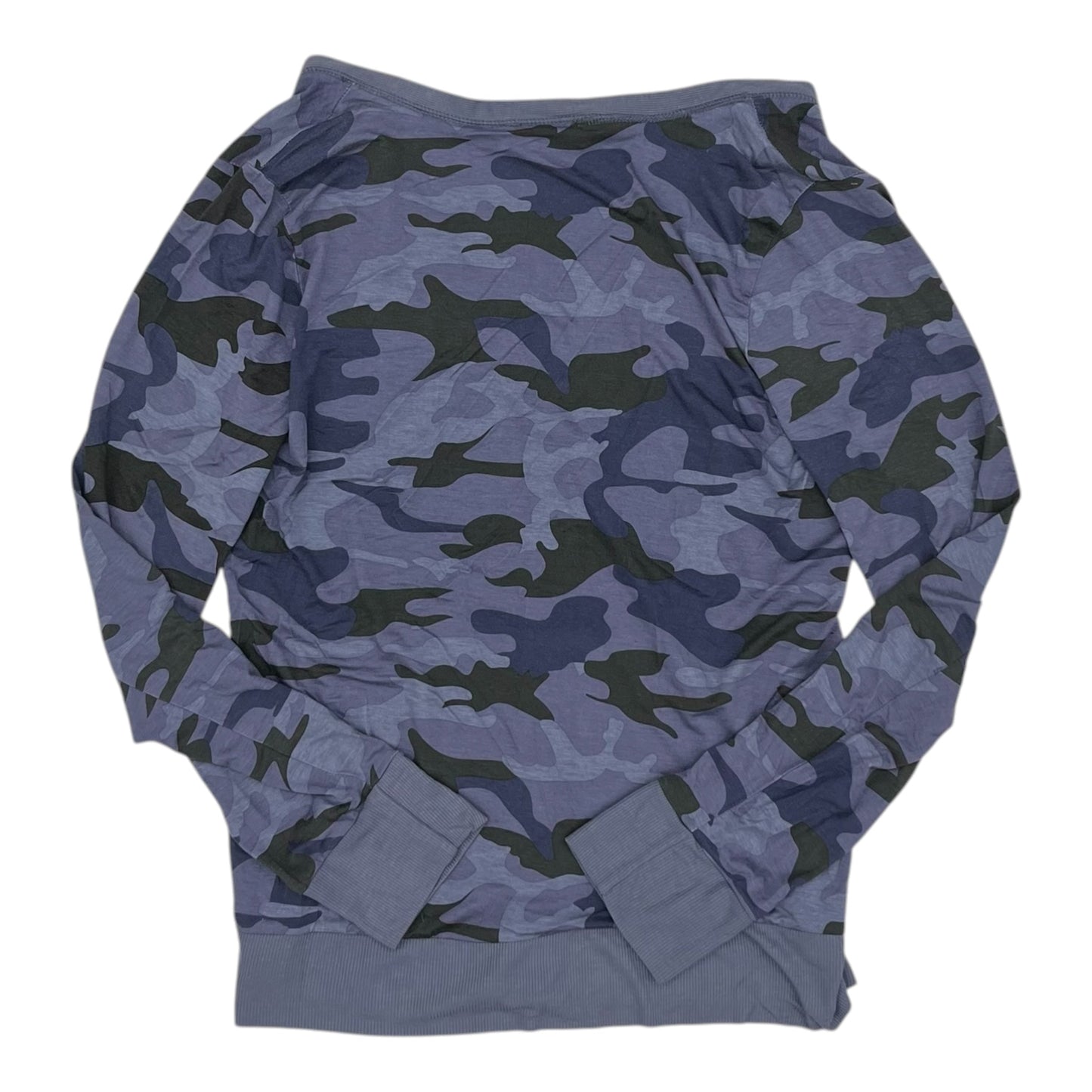 Cardigan By Zenana In Camouflage Print, Size:Xl