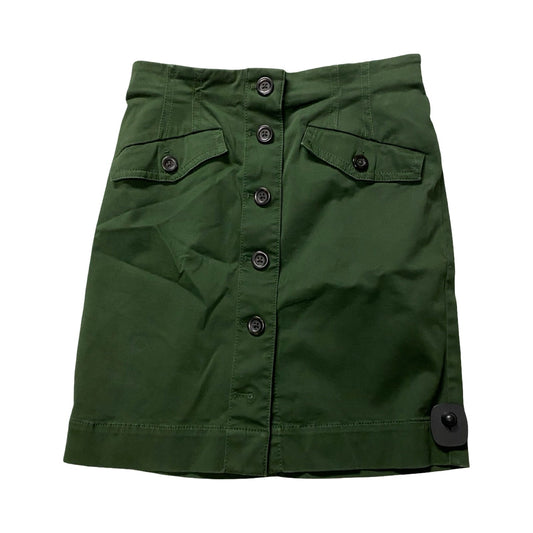 Skirt Midi By Ann Taylor In Green, Size:8