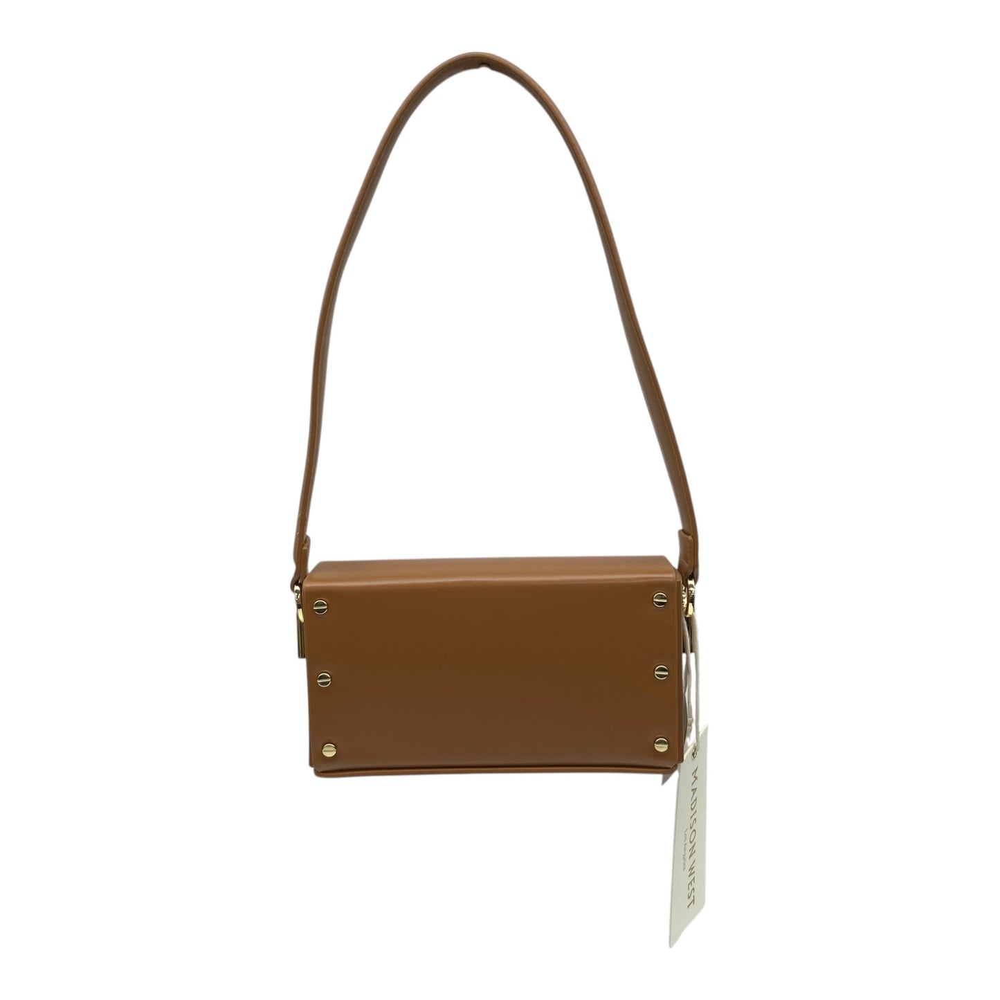Handbag By Madison West In Brown, Size:Small
