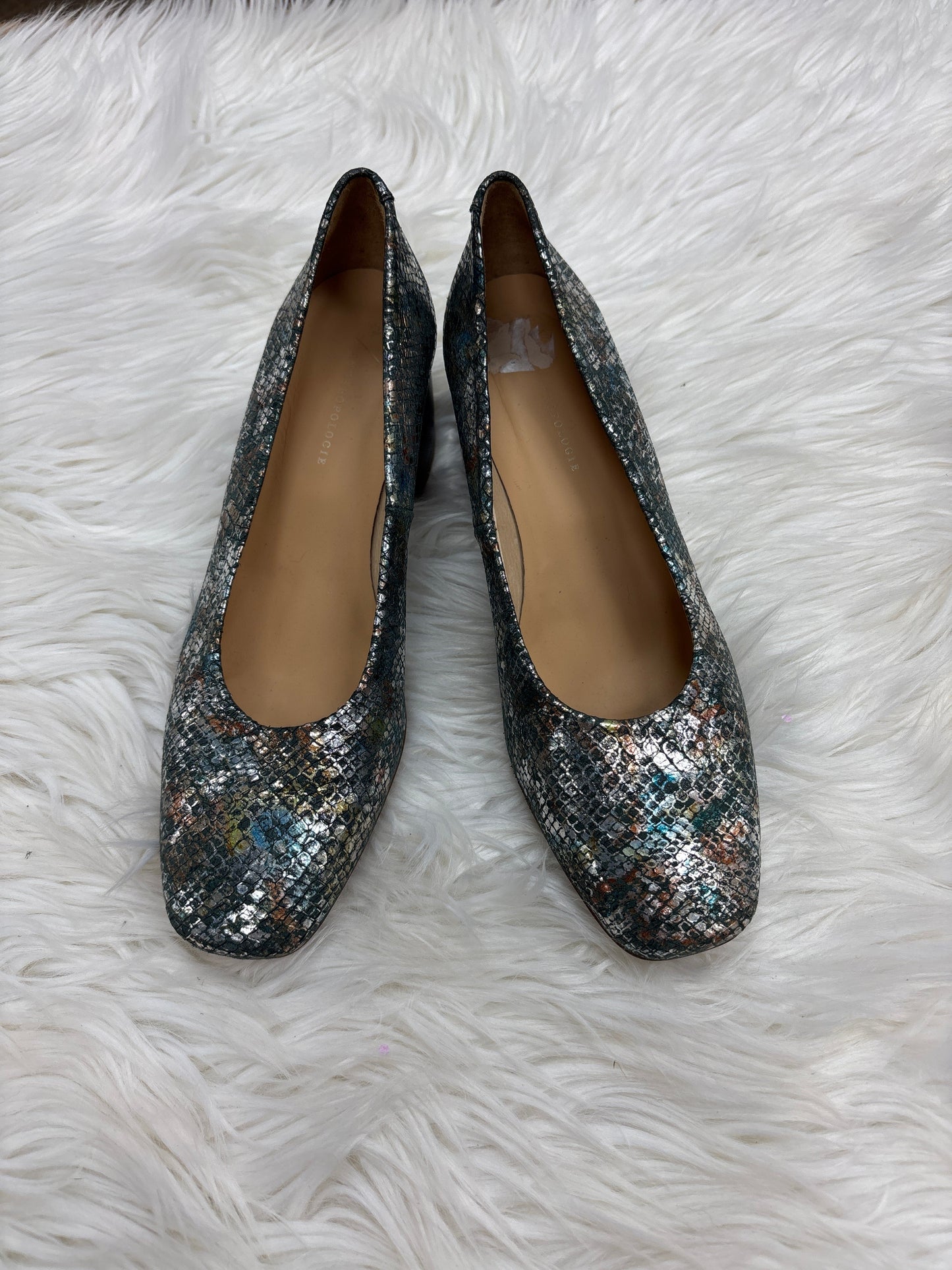 Shoes Heels Block By Anthropologie In Multi, Size:7