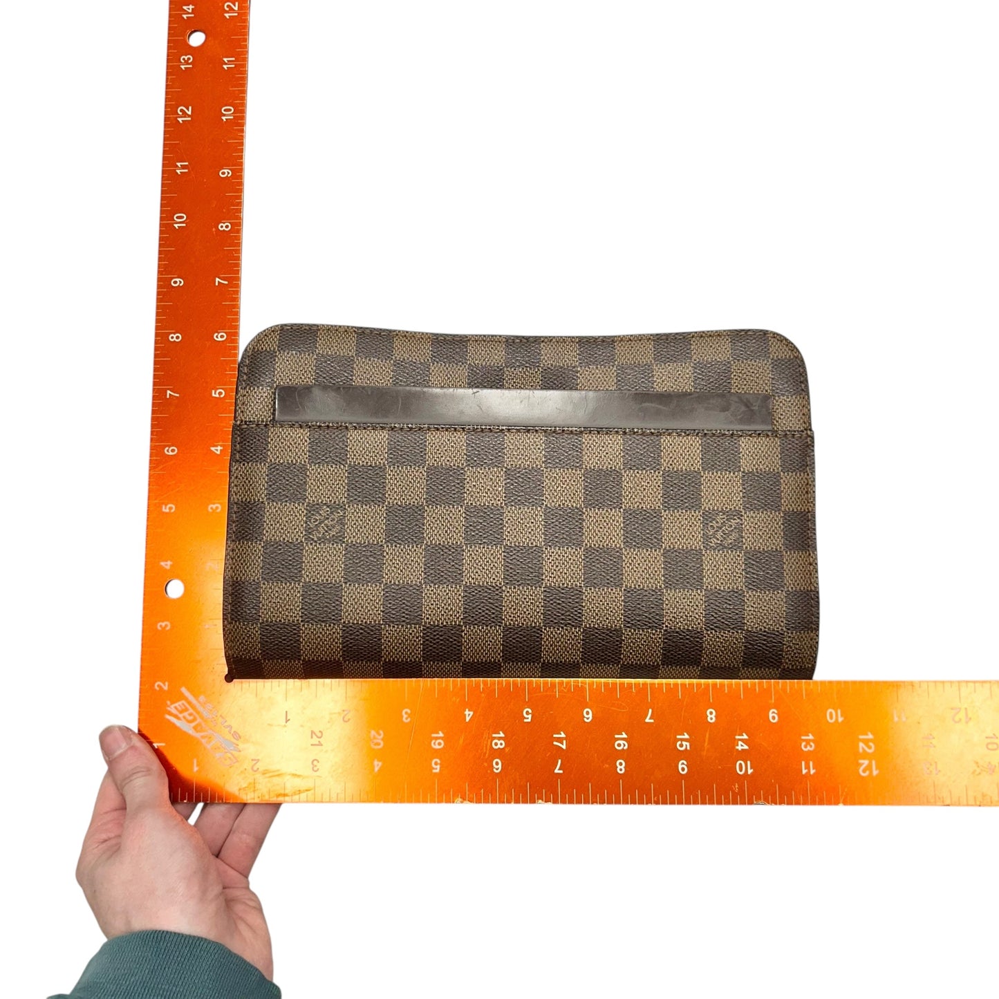 Clutch Luxury Designer By Louis Vuitton, Size: Large