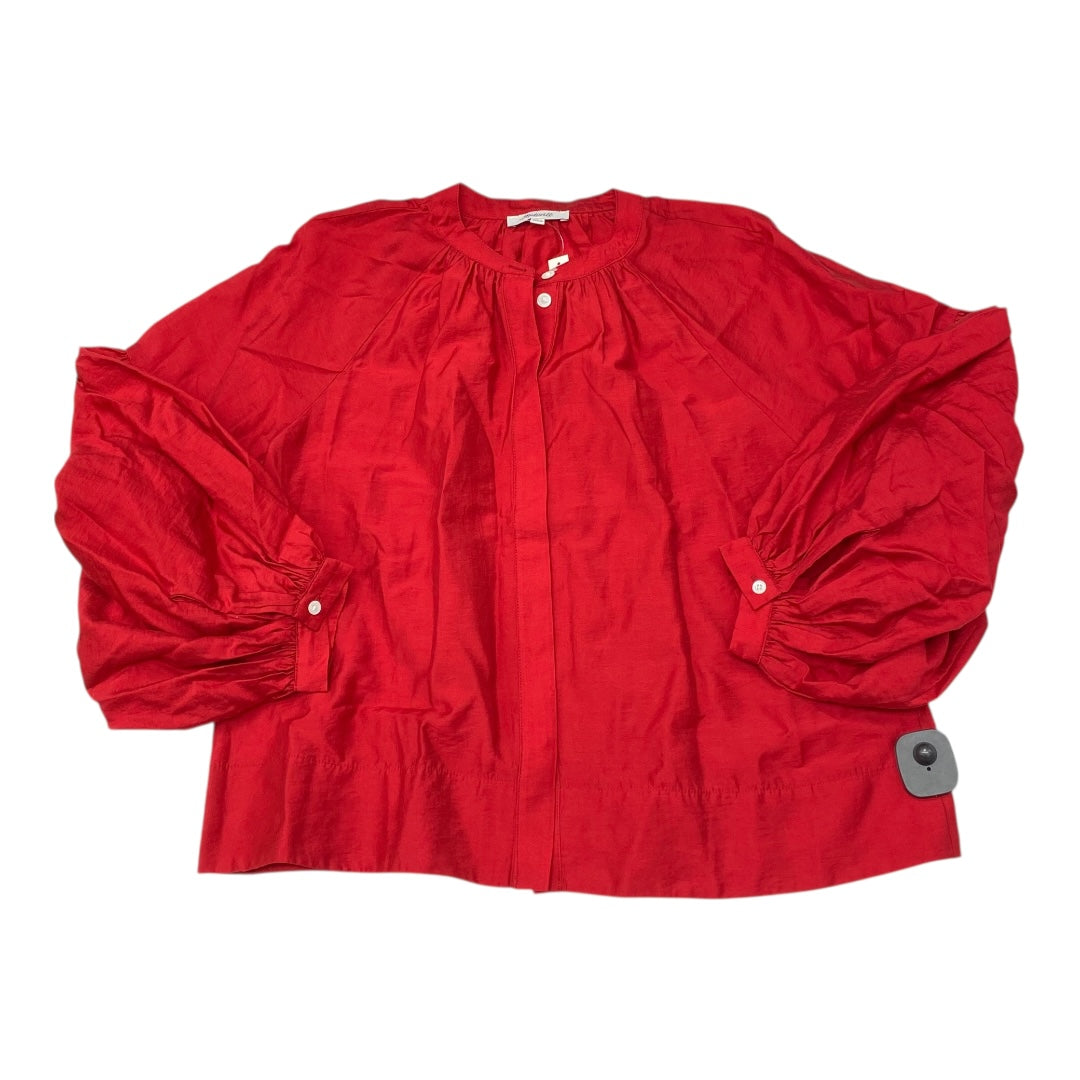 Top Ls By Madewell In Red, Size:S
