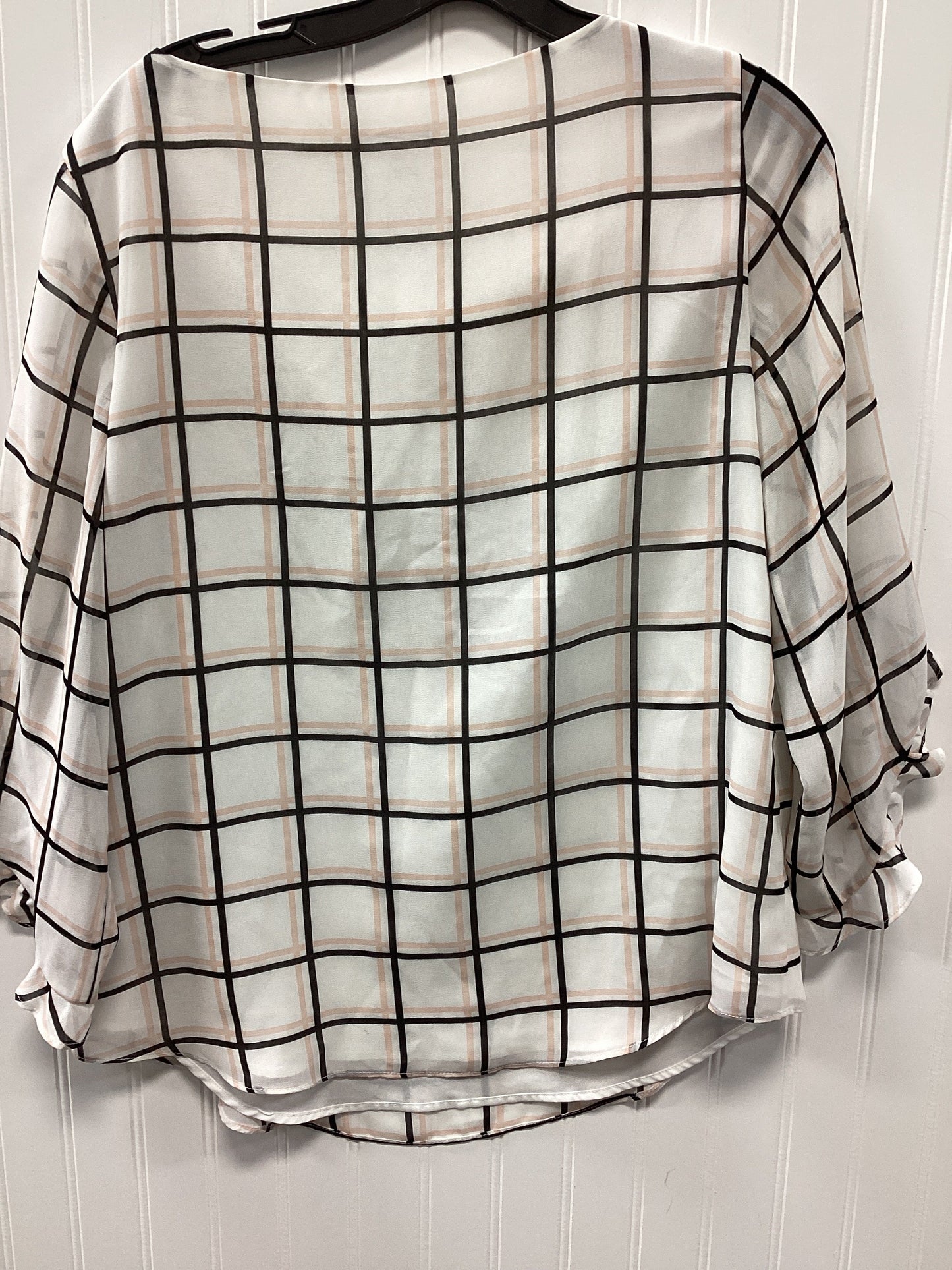 Top Ls By Calvin Klein In White, Size:M