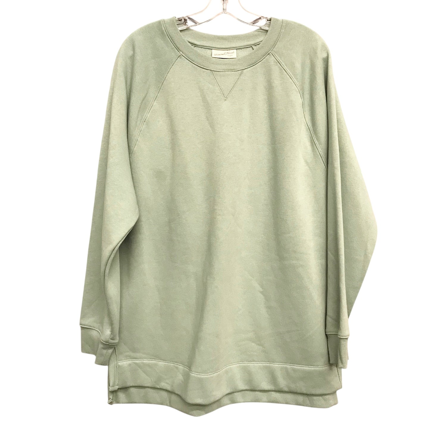Top Ls By Universal Thread In Green, Size:1X