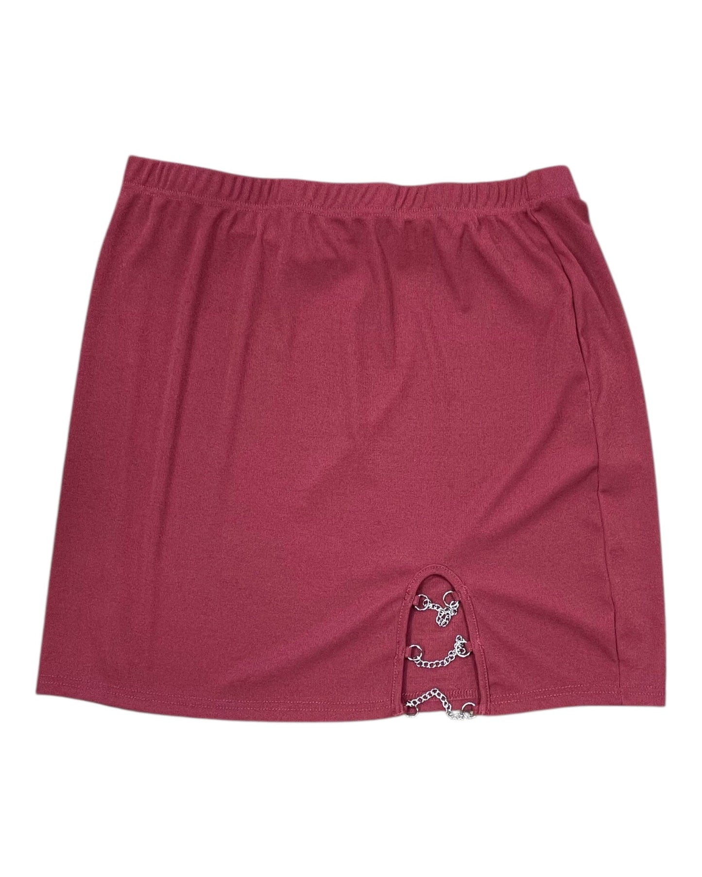 Skirt Midi By Shein In Red, Size:3X