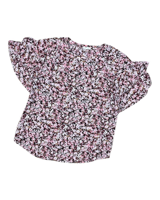 Top Ss By Maurices In Floral Print, Size:S