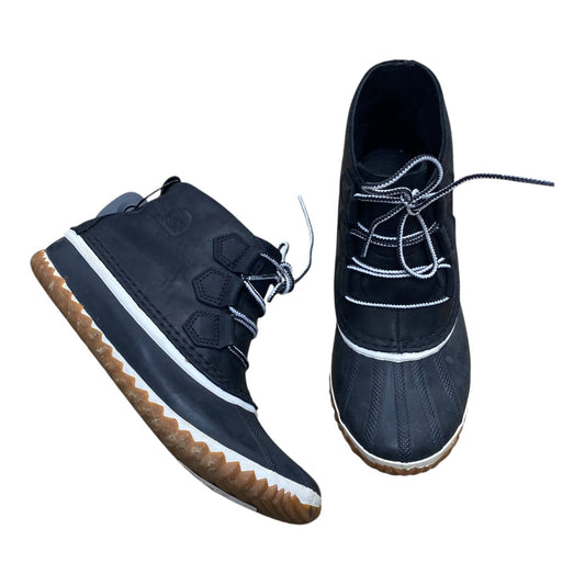 Boots Designer By Sorel In Black, Size:9