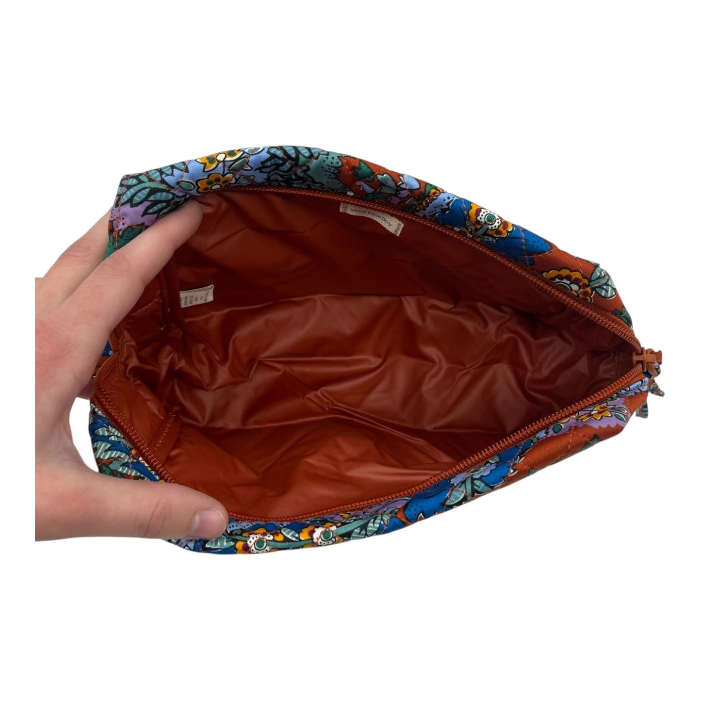Handbag By Vera Bradley In Floral Print, Size:Small