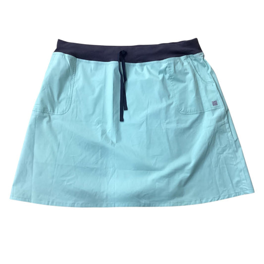 Athletic Skirt By Clothes Mentor In Green & Grey, Size:3X