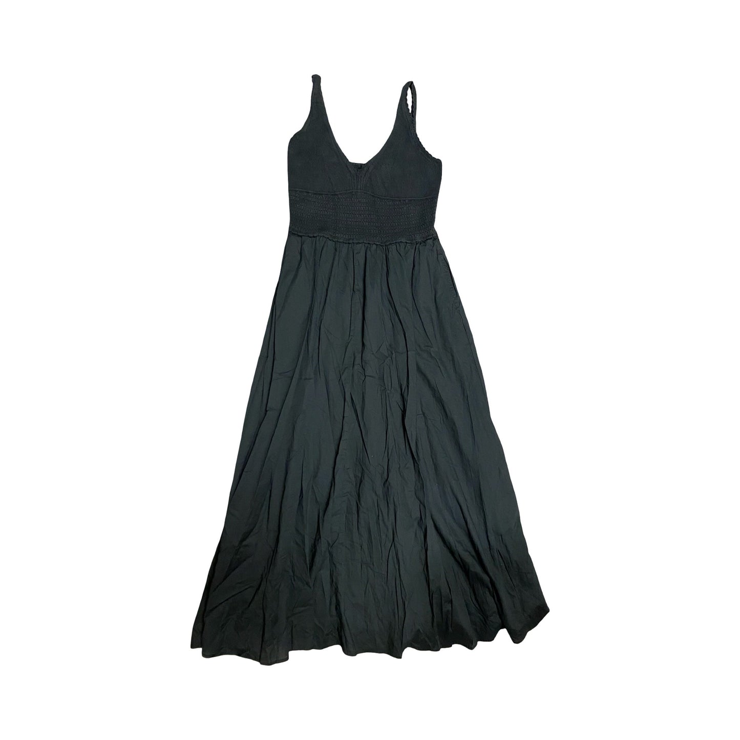Dress Casual Maxi By Gap In Black, Size:M