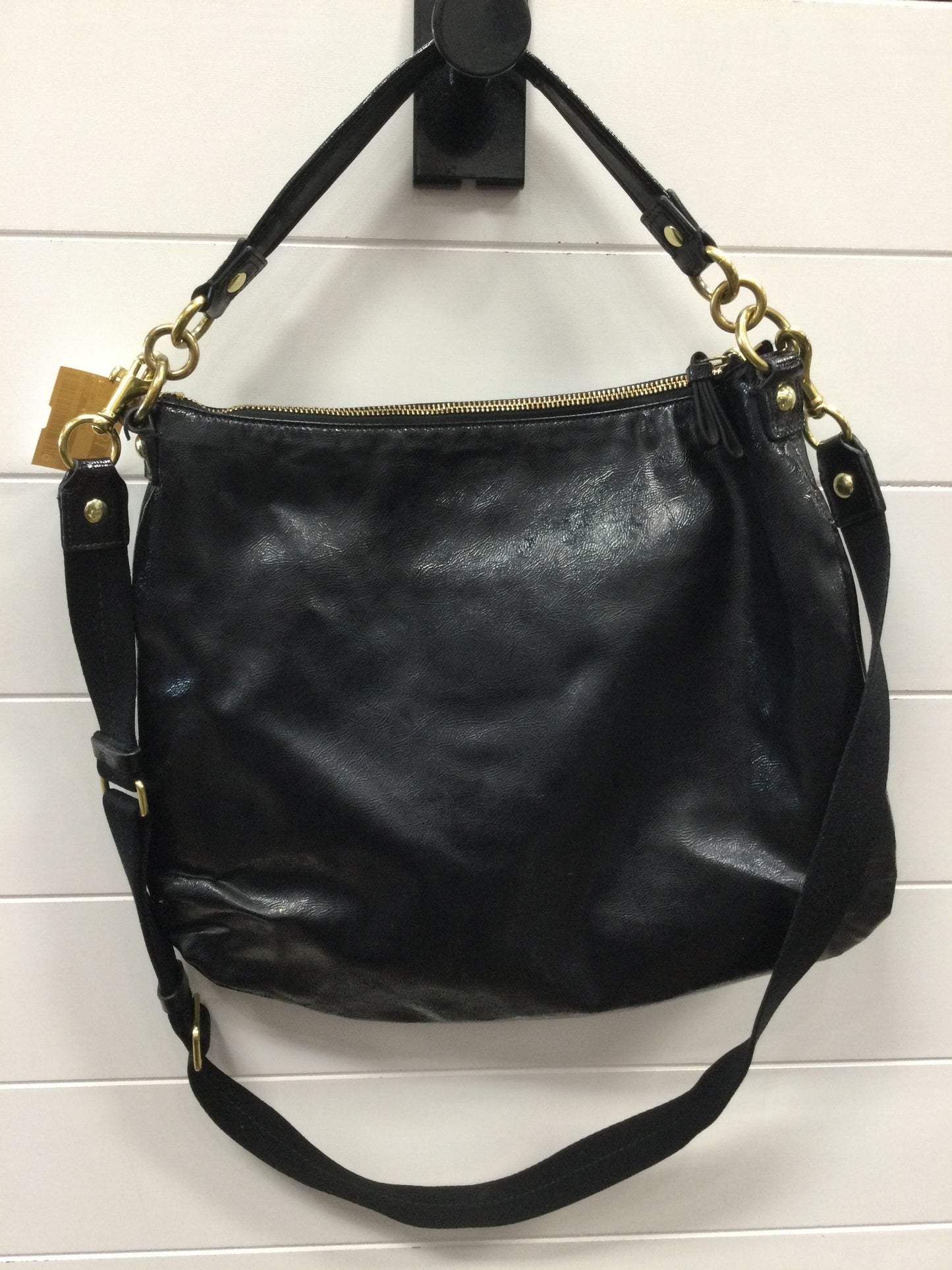 Handbag Designer By Coach In Black, Size:Large