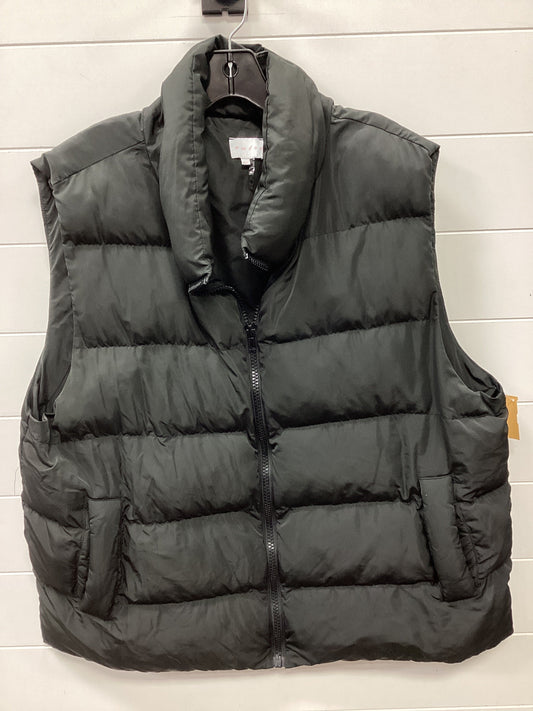 Vest Puffer & Quilted By Entro In Black, Size:Xl
