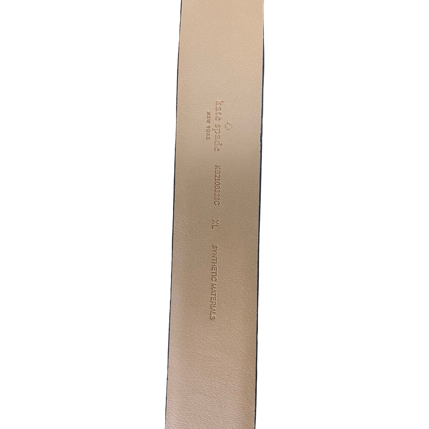 Belt Designer By Kate Spade In Black, Size:Xlarge