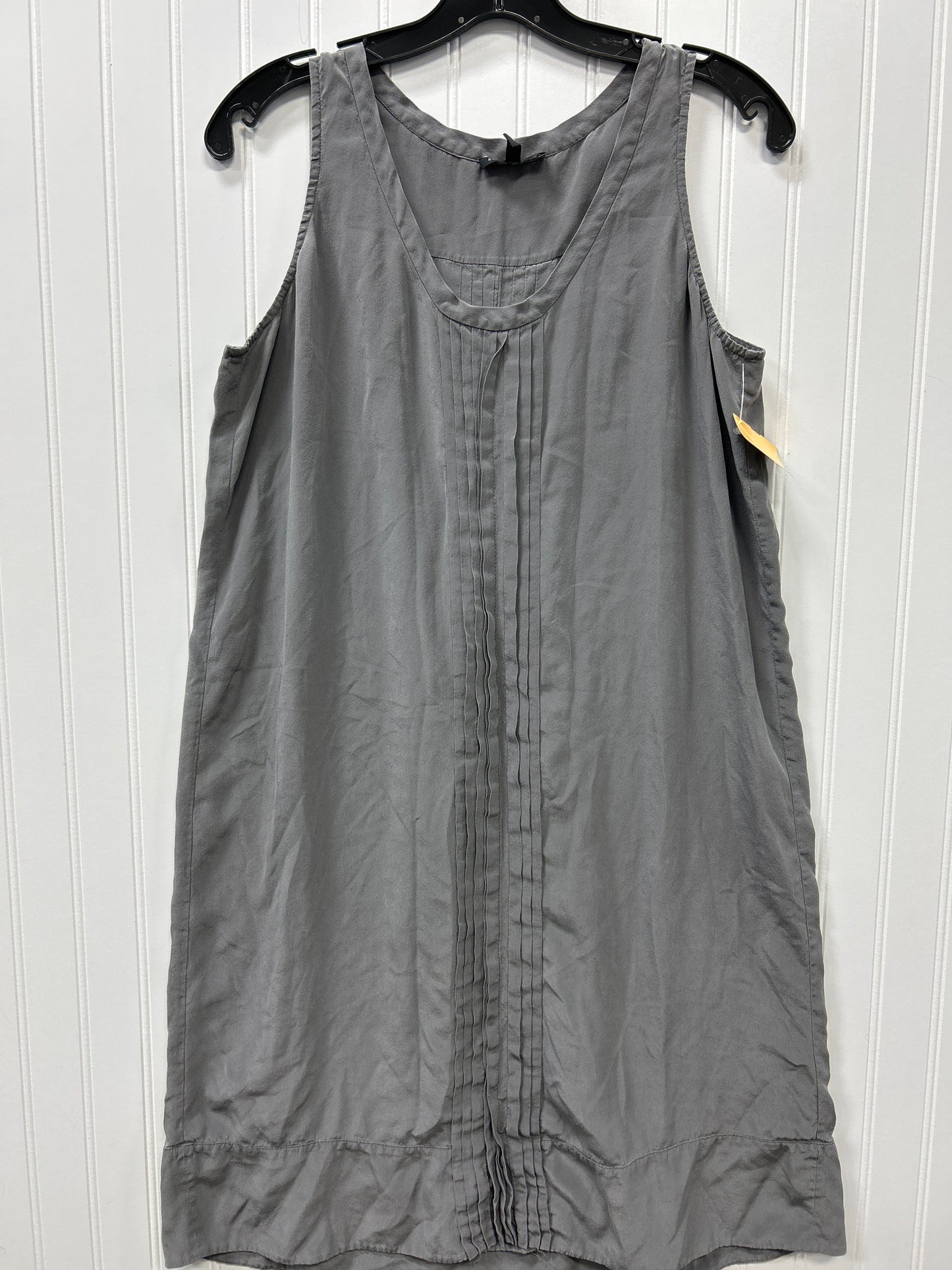 Dress Casual Midi By Eileen Fisher In Grey, Size:M