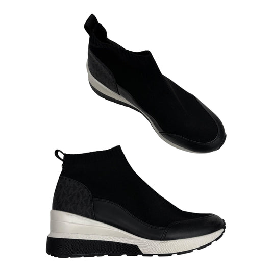 Shoes Designer By Michael Kors In Black, Size:8.5