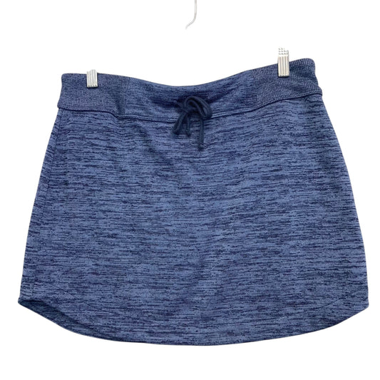 Athletic Skirt By Athleta In Blue, Size:M