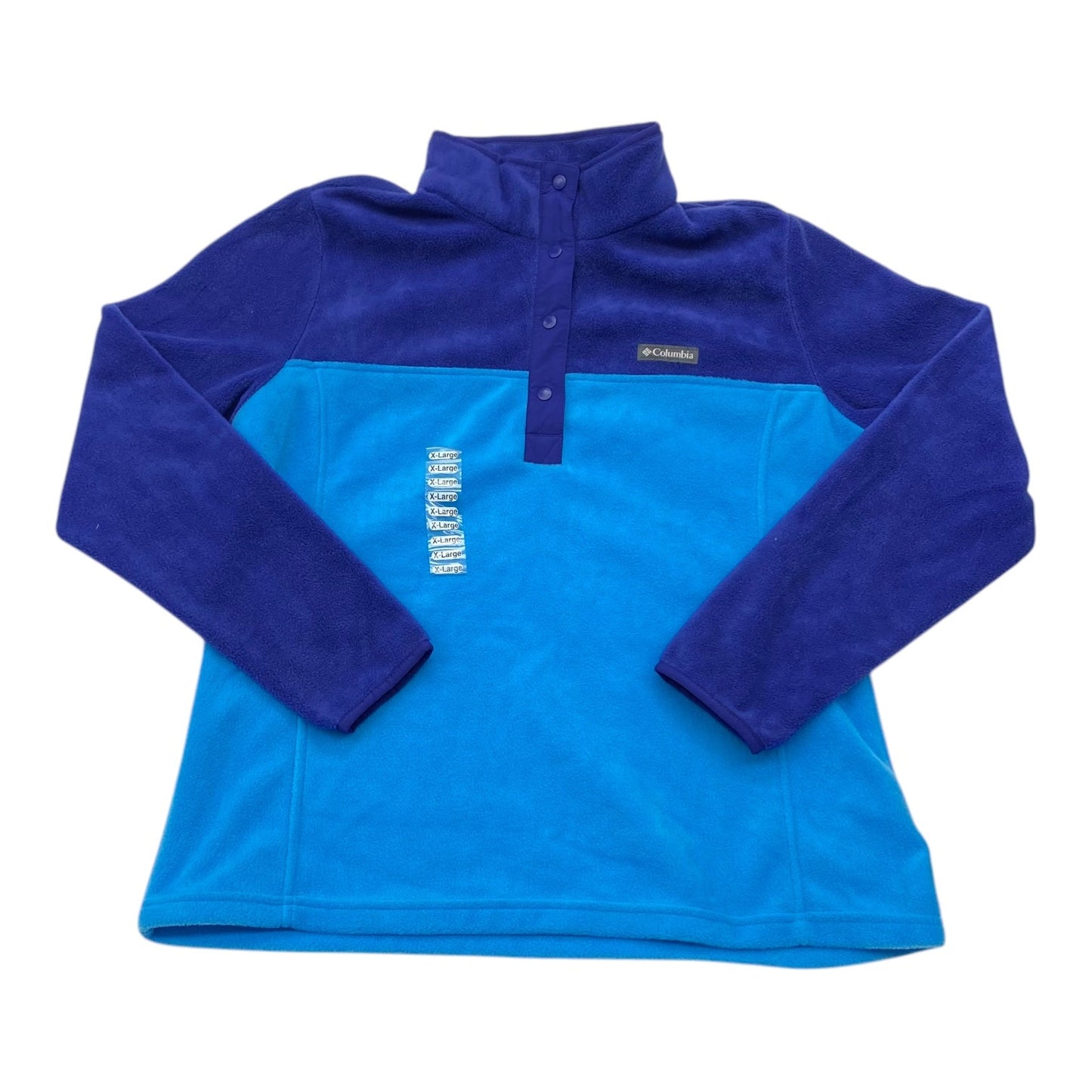Athletic Sweatshirt Collar By Columbia In Blue, Size:Xl