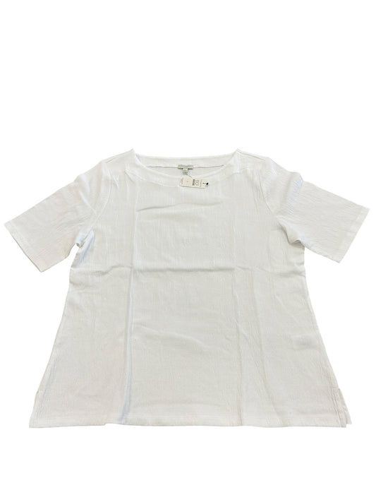 Top Ss By Talbots In White, Size:L