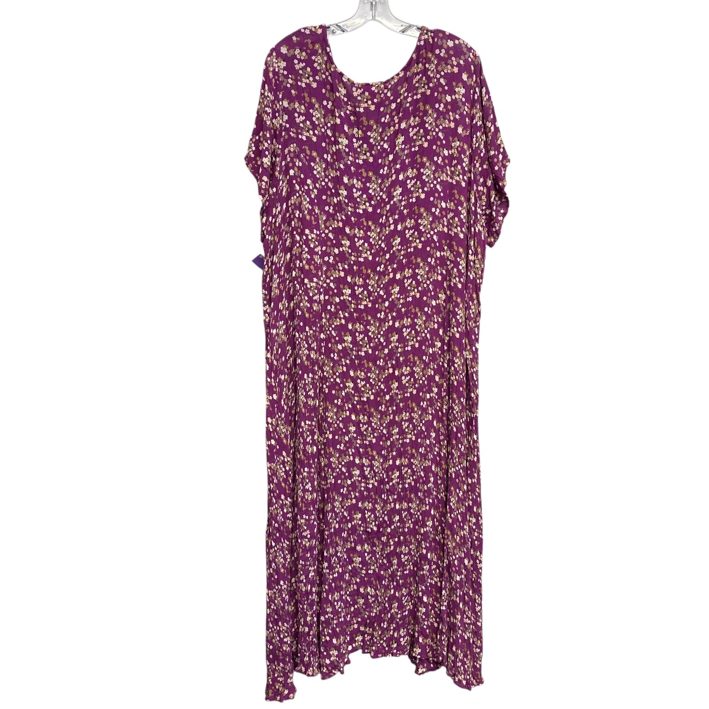 Dress Casual Maxi By Woman Within In Purple, Size:4X