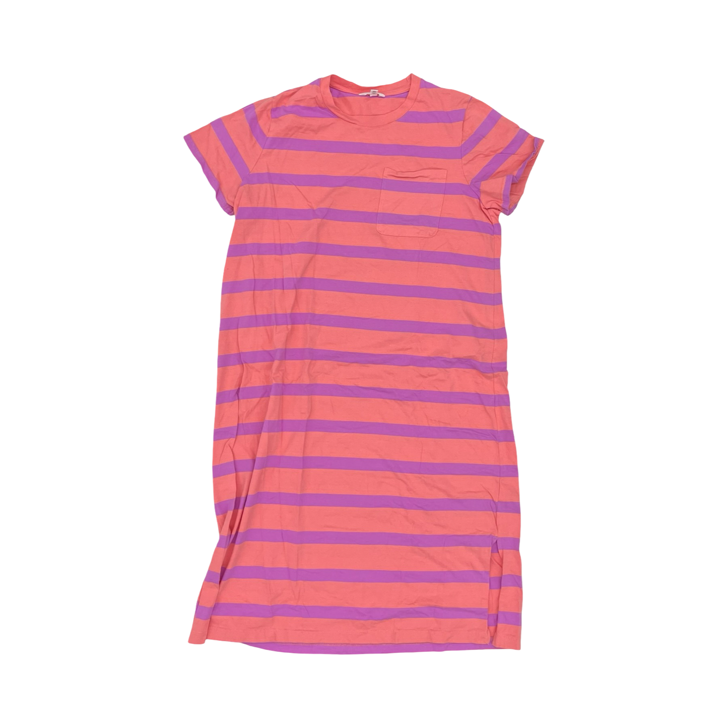 Dress Casual Midi By Time And Tru In Pink & Purple, Size:20