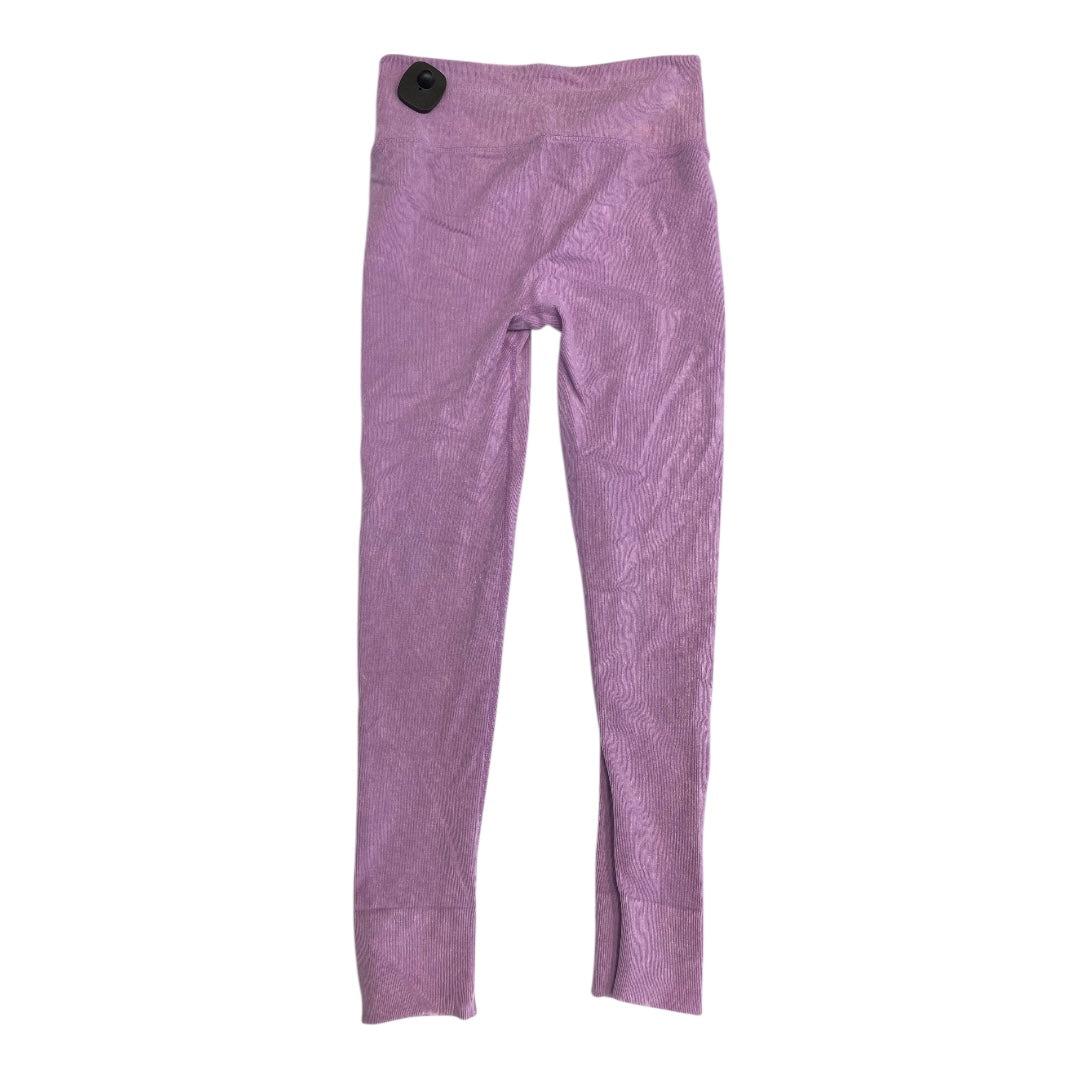 Athletic Leggings By Free People In Purple, Size:M
