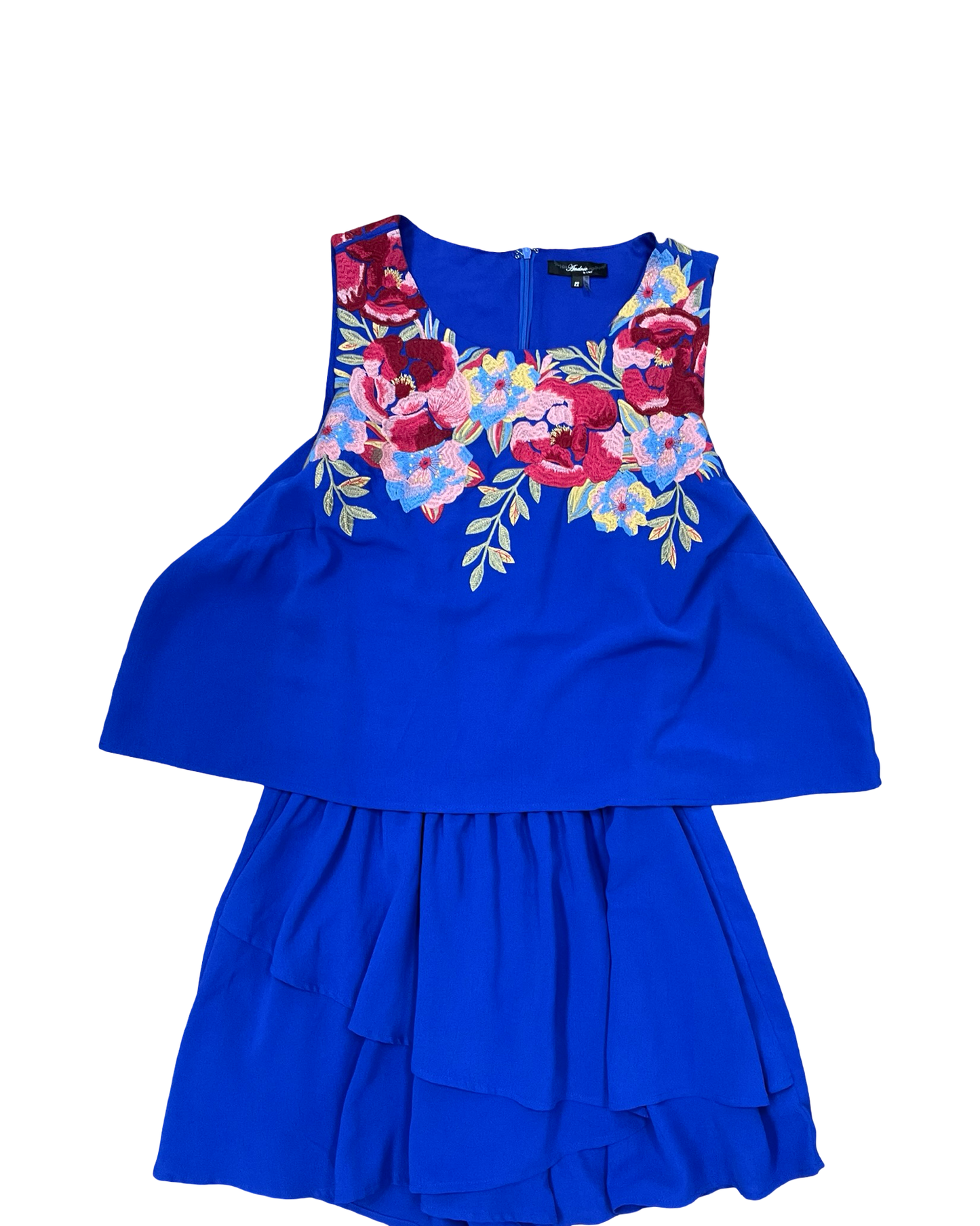 Dress Party Short By Andree By Unit In Blue, Size:2X