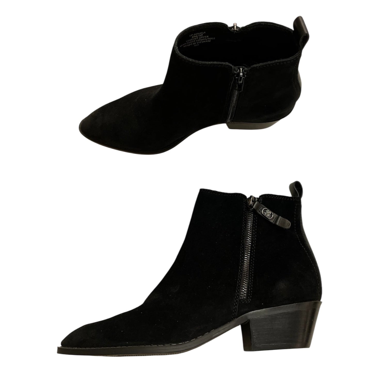 Boots Ankle Heels By Lucky Brand In Black, Size:8