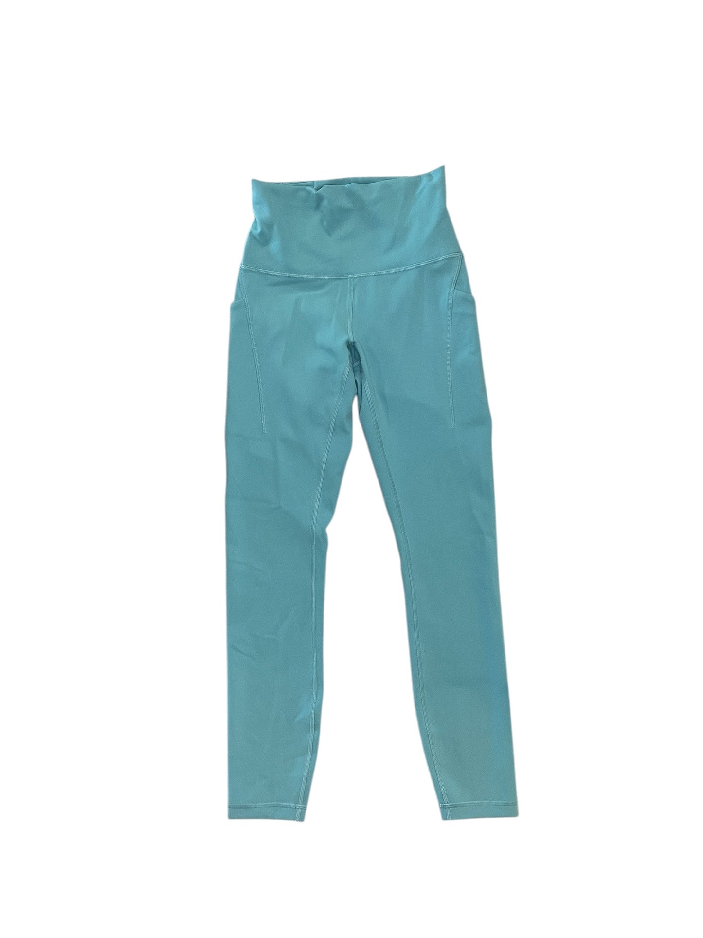 Athletic Leggings By Lululemon In Blue, Size:S