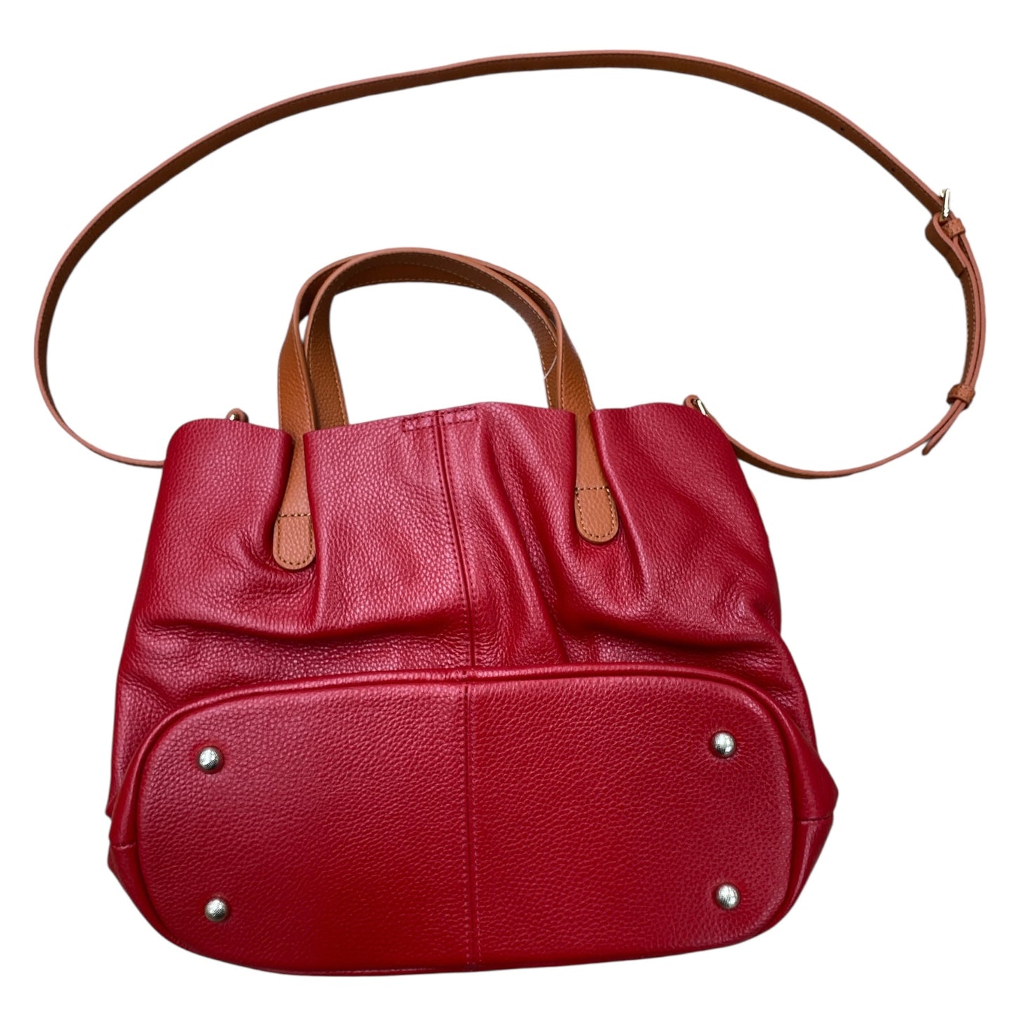 Handbag By Cmc In Red, Size:Small