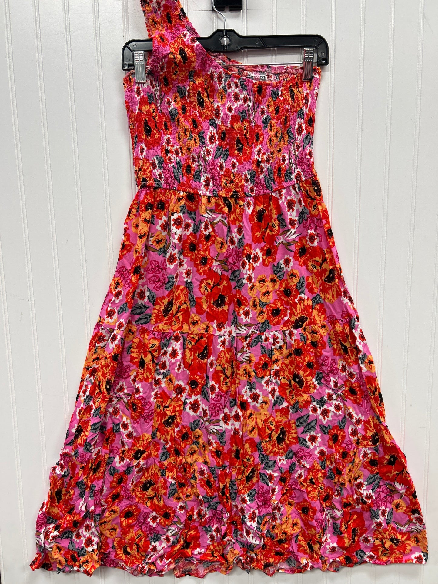 Dress Casual Maxi By Cmc In Floral Print, Size:M