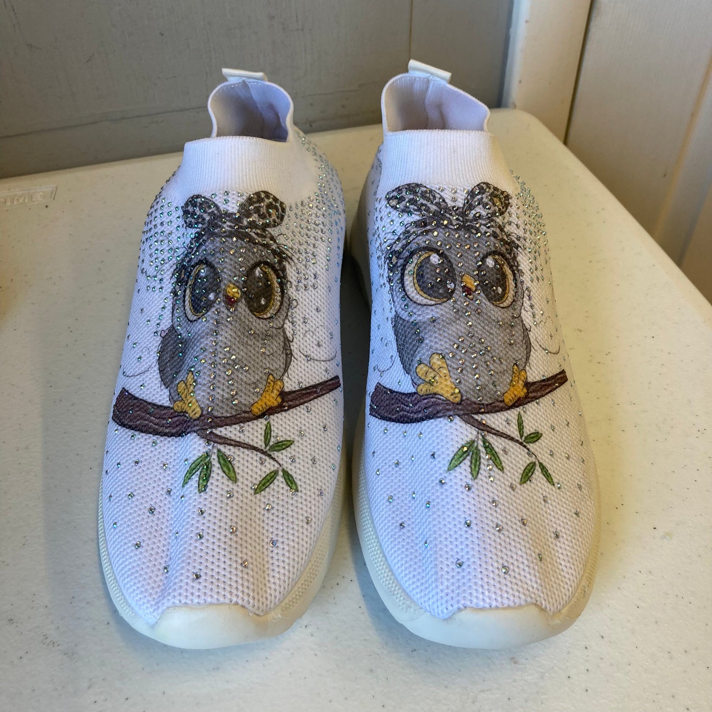 Shoes Sneakers In White, Size:12.5