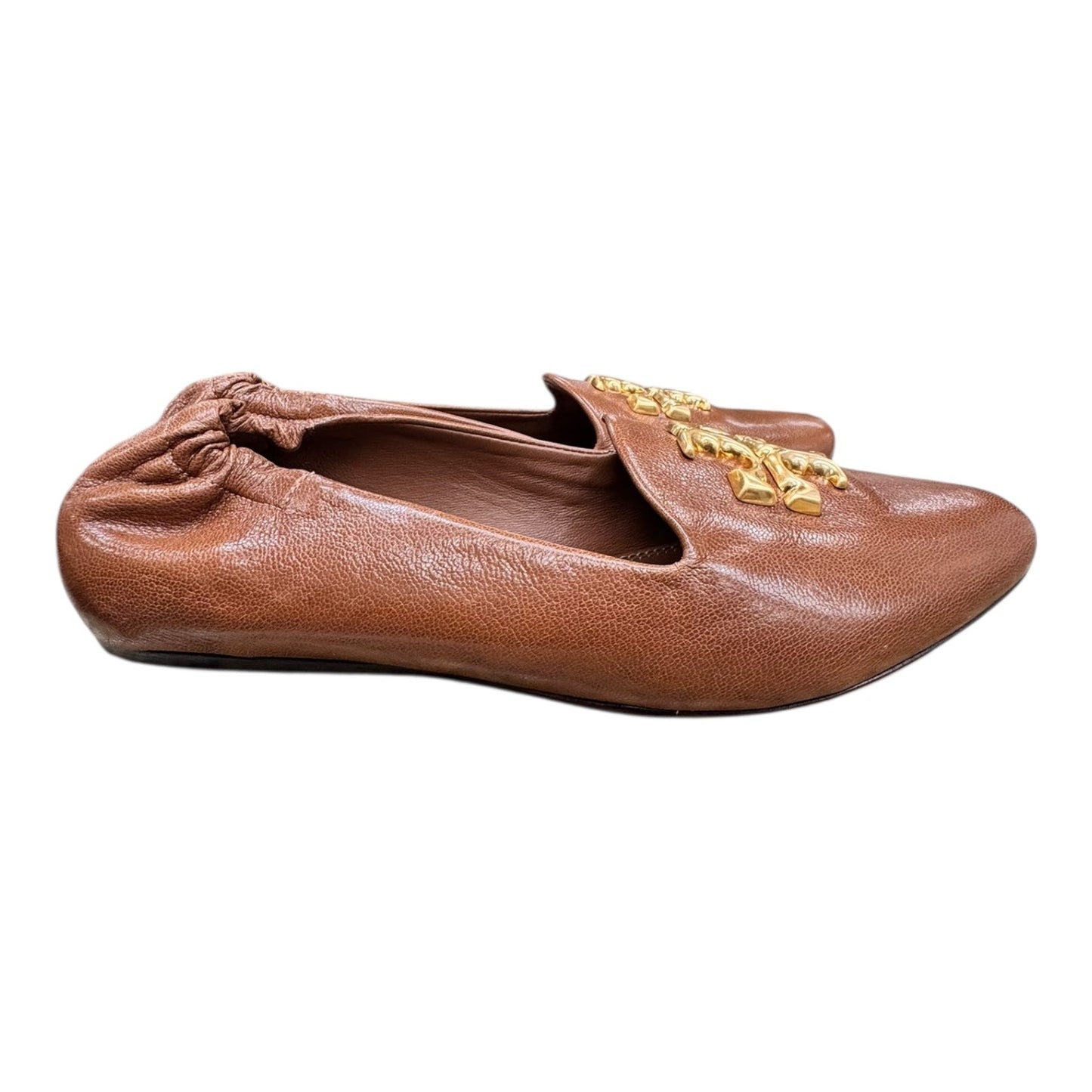 Shoes Designer By Tory Burch In Brown, Size:8