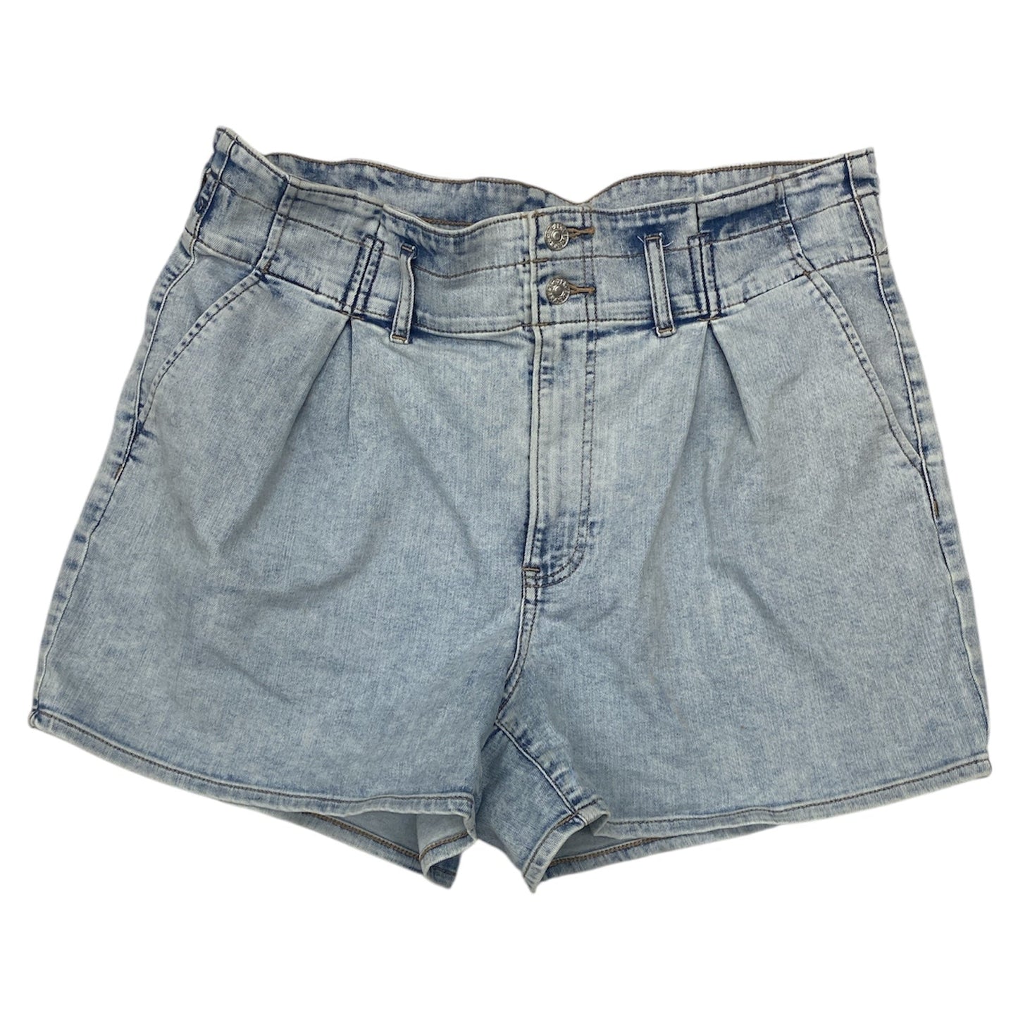 Shorts By Express In Blue Denim, Size:14