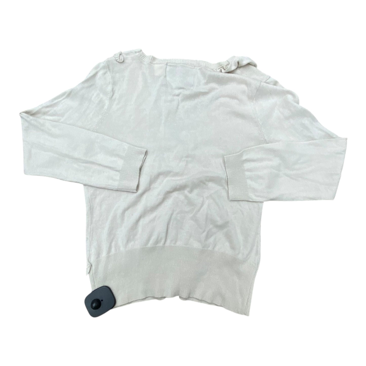 Sweater Cardigan By Guinevere In Tan, Size:S