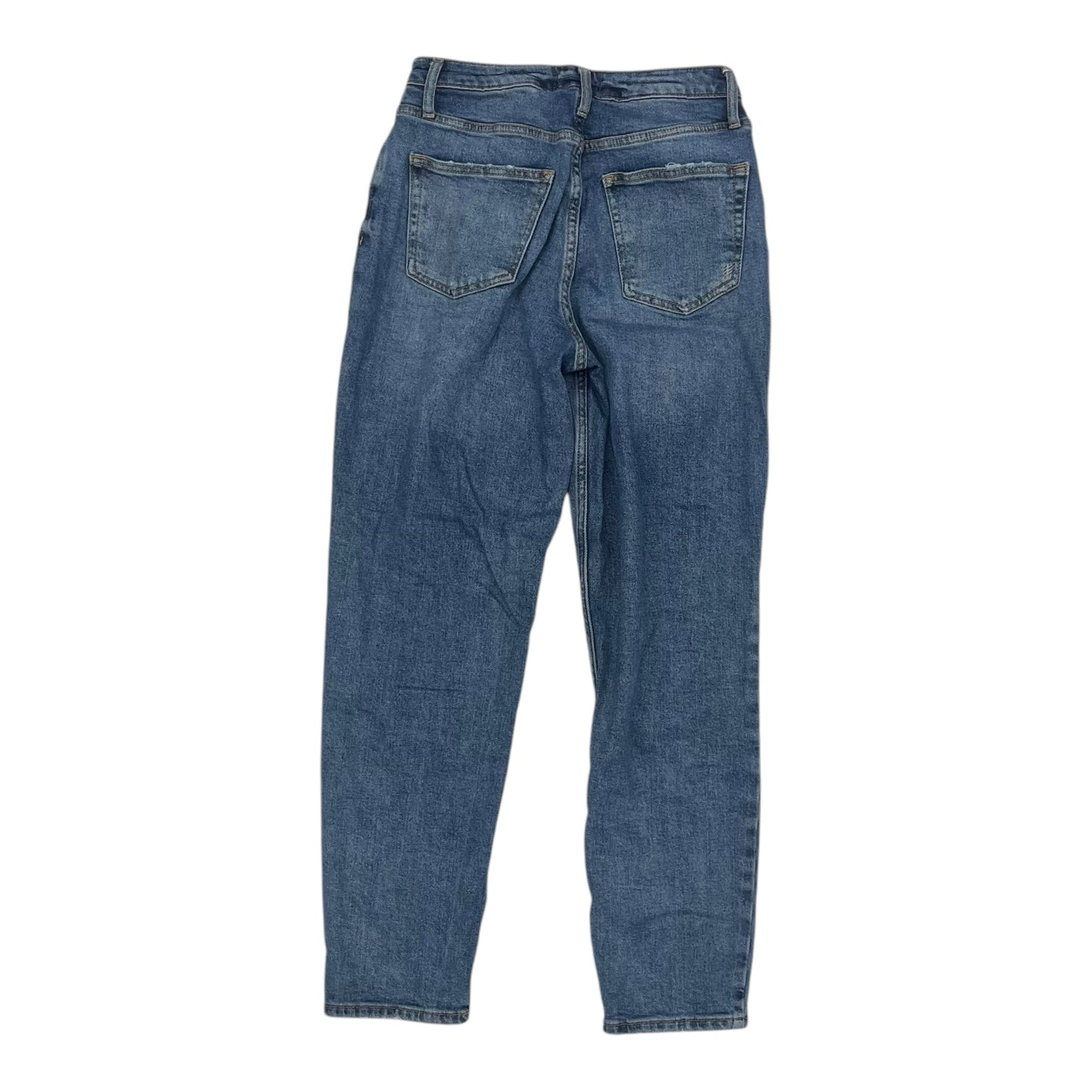 Jeans Straight By Silver In Blue Denim, Size:4