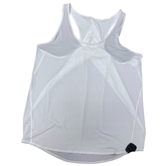 Athletic Tank Top By Lululemon In White, Size:8