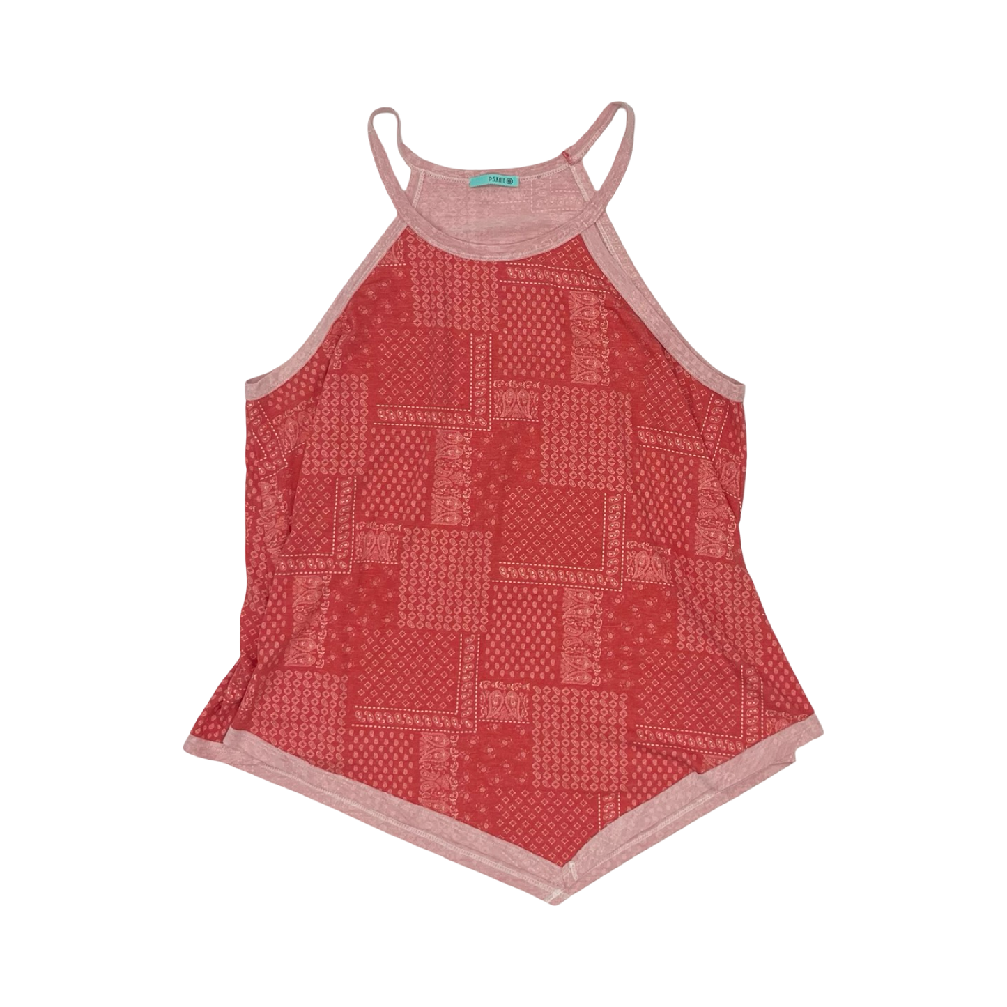 Blouse Sleeveless By Ps Kate In Rose Gold, Size:2X