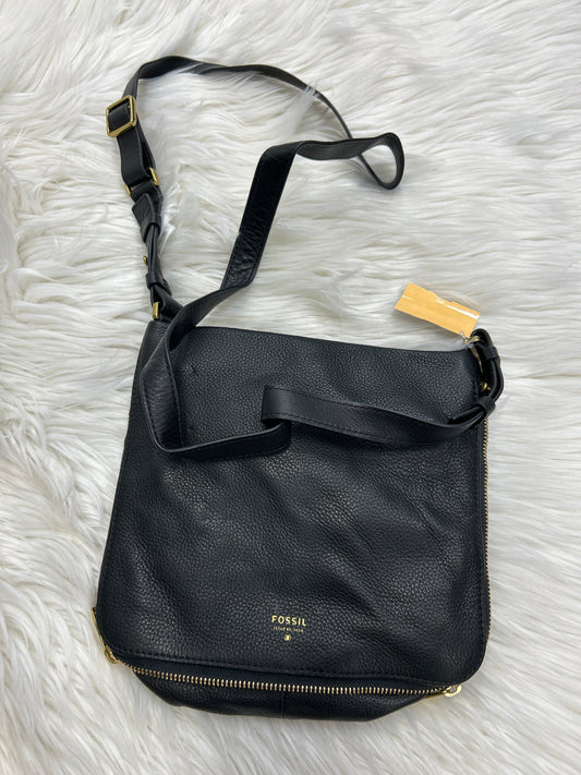 Crossbody By Fossil In Black, Size:Medium