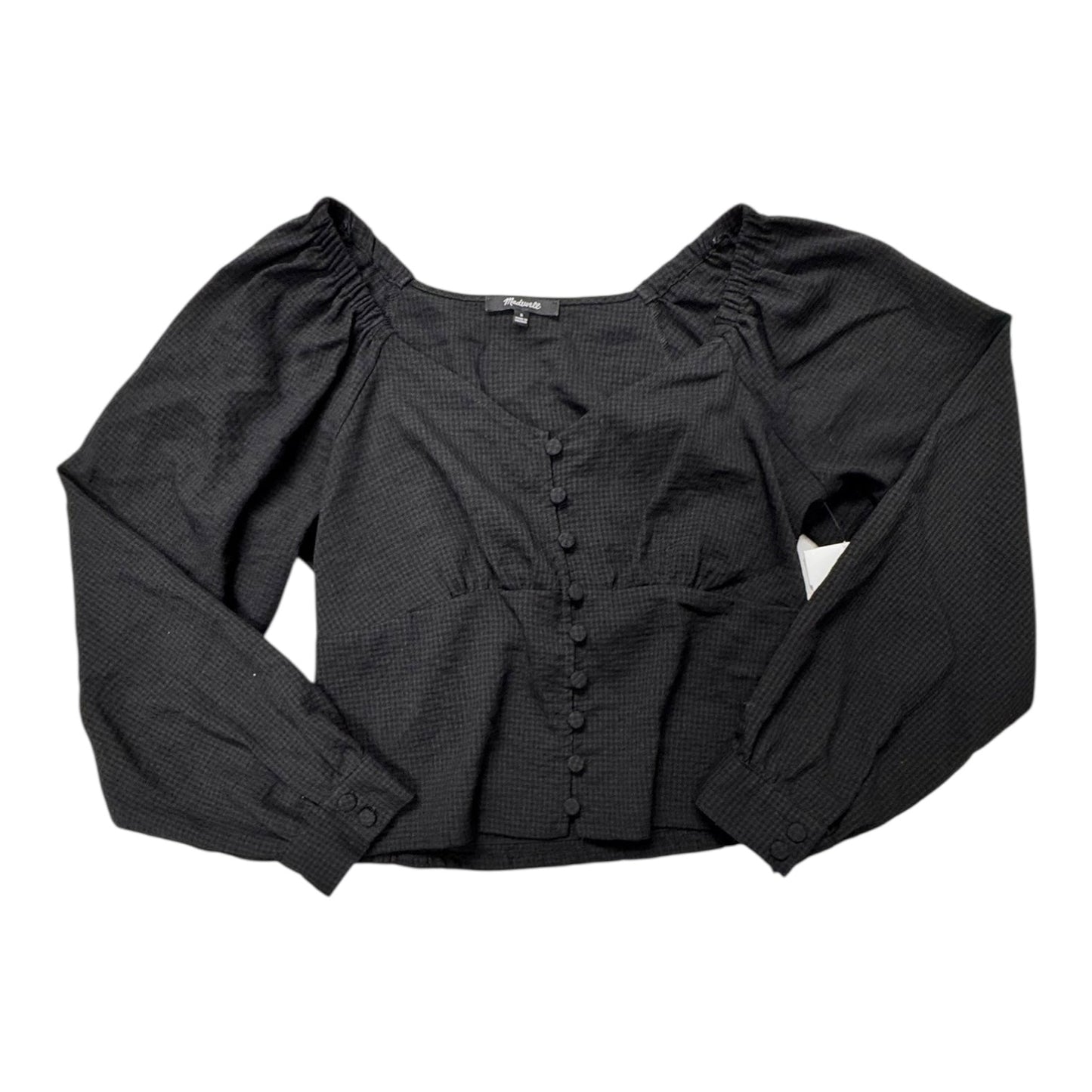 Top Ls By Madewell In Black, Size:S