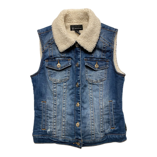 Vest Other By Inc In Blue Denim, Size:S