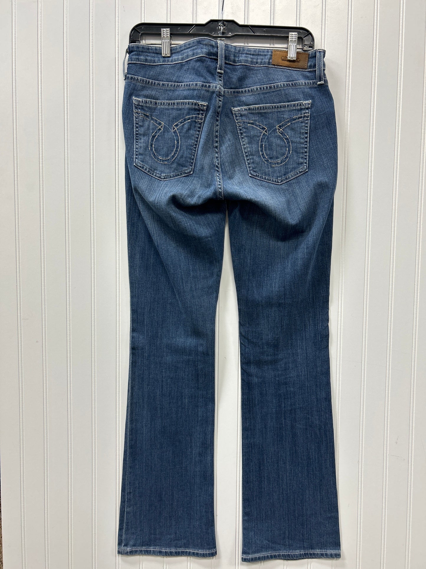Jeans Boot Cut By Big Star In Blue Denim, Size:4