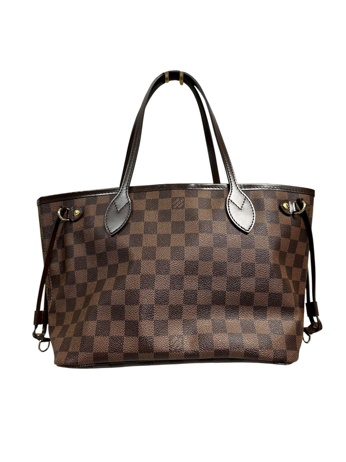 Tote Luxury Designer By Louis Vuitton In Brown, Size:Small