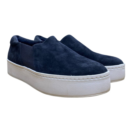 Shoes Designer By Vince In Blue, Size:9
