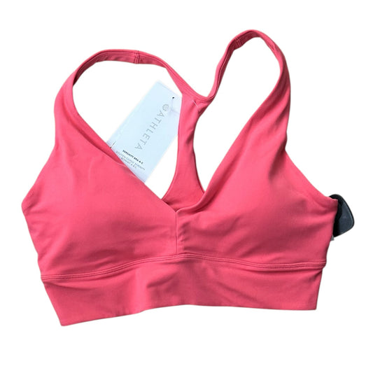 Athletic Bra By Athleta In Pink, Size:M