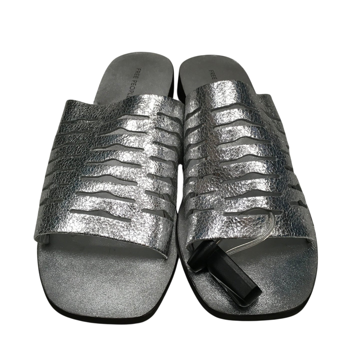 Sandals Flats By Free People In Silver, Size:7
