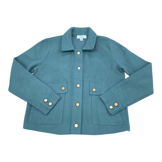 Blazer By Magaschoni In Teal, Size:S