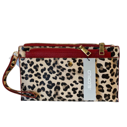 Wristlet By Chicos In Animal Print, Size:Large