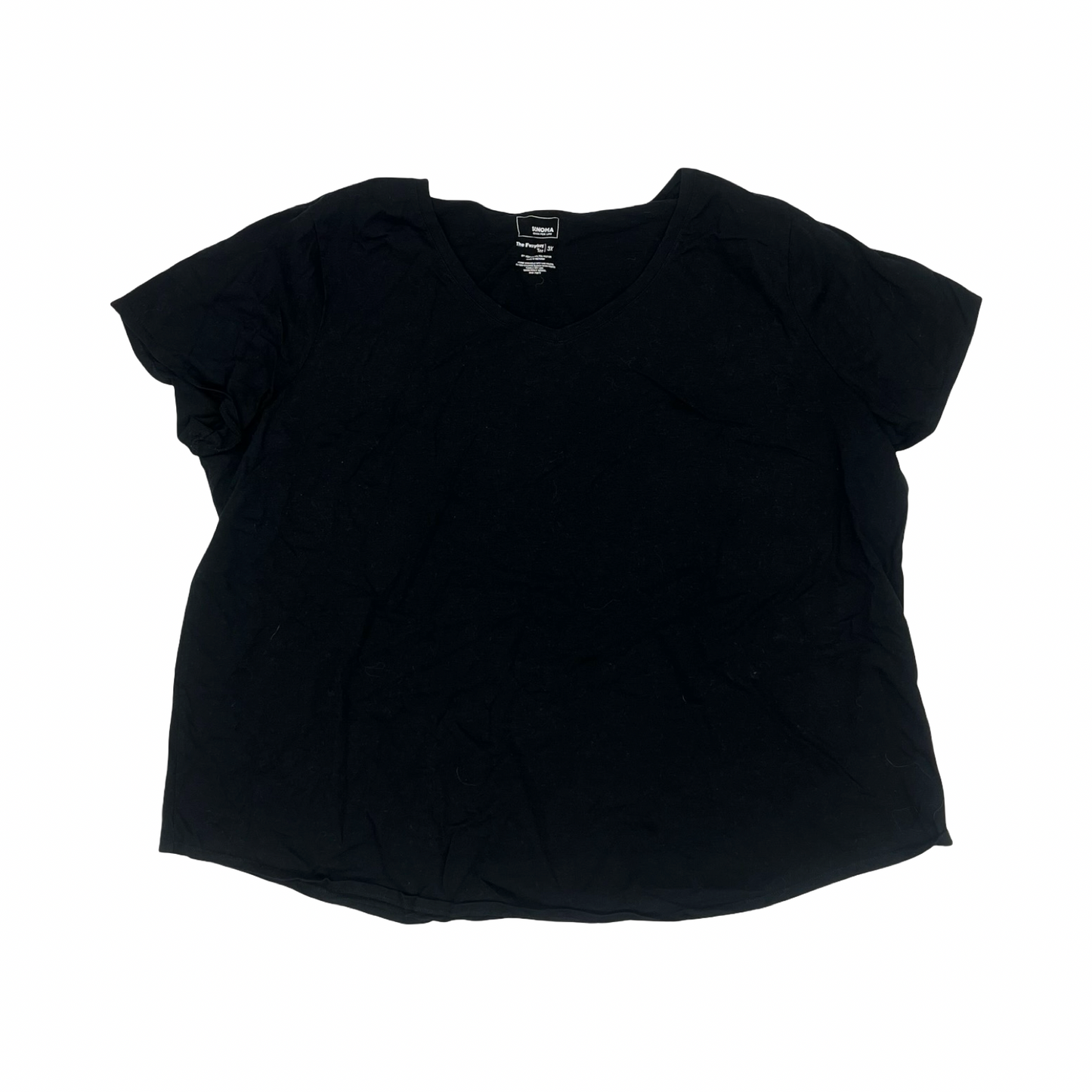 Top Ss By Sonoma In Black, Size:3X