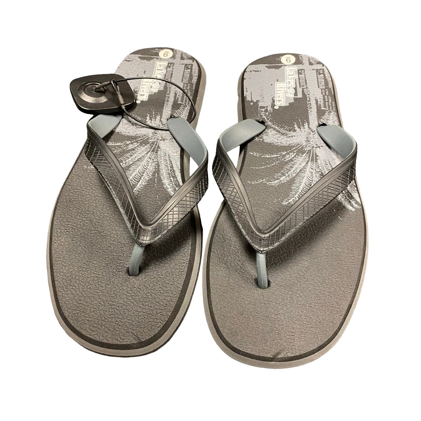 Sandals Flip Flops By Cmc In Black, Size:9