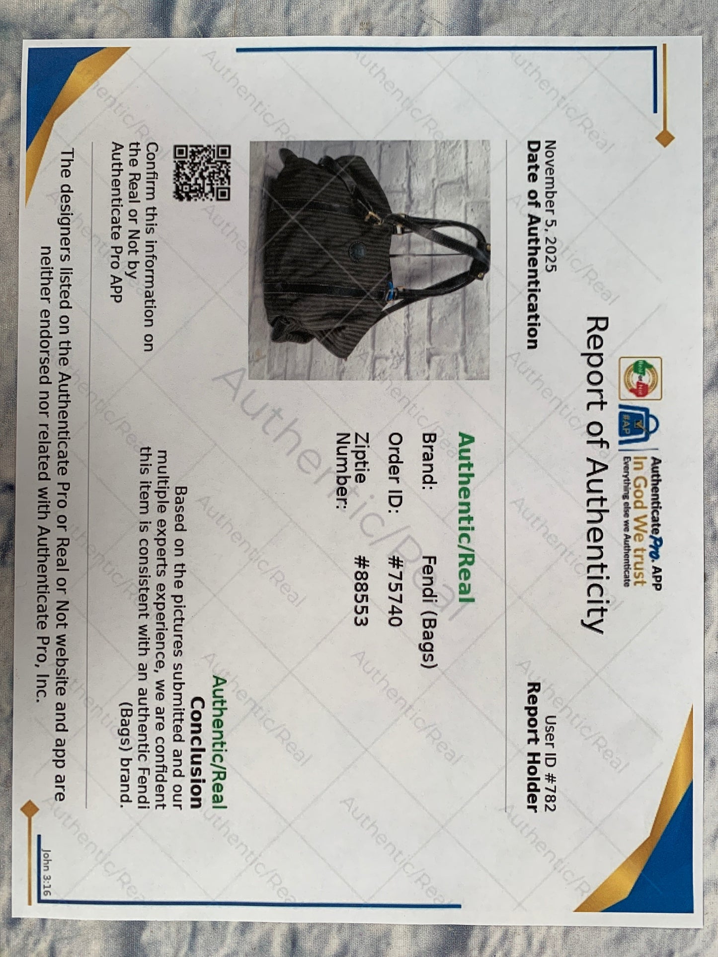 Duffle And Weekender Luxury Designer By Fendi, Size: Large